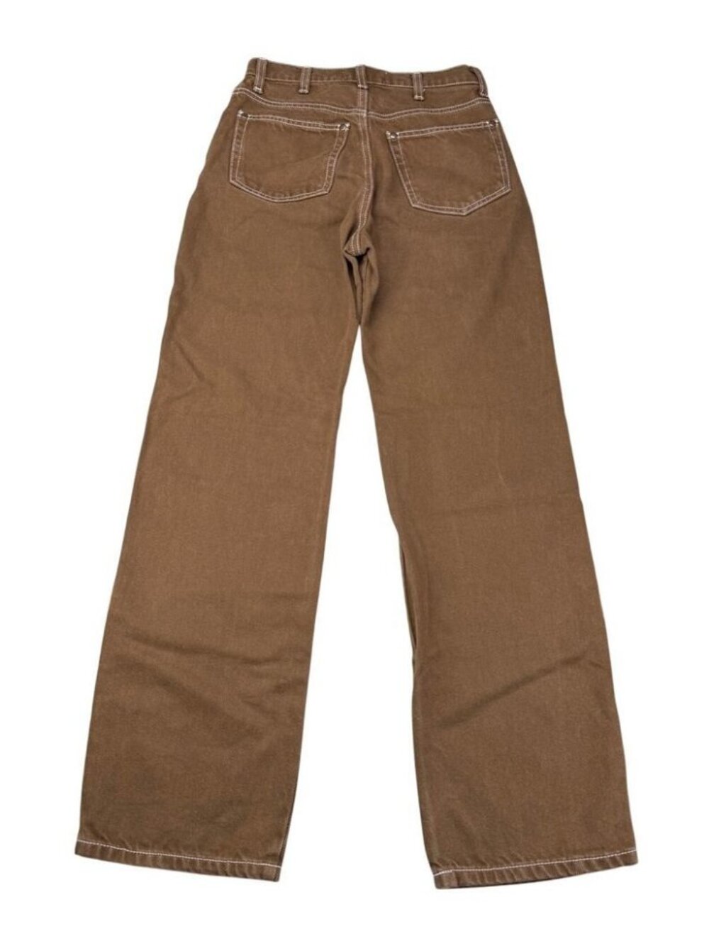 Reformation Cowboy Straight Jeans High Rise Chocolate - Picture 4 of 8